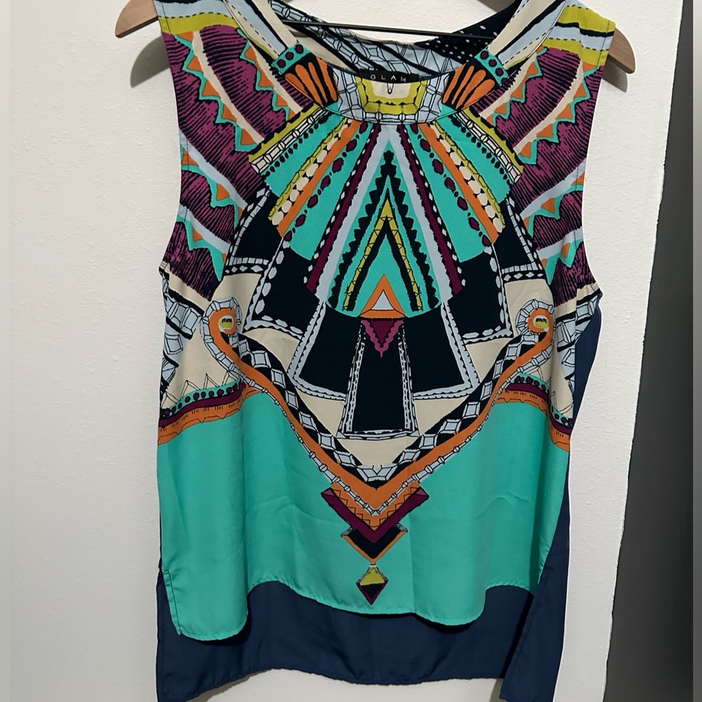 Aztec tank. Size medium.